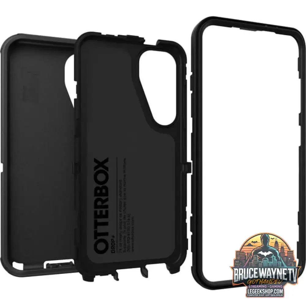 Otterbox Defender, Handyhülle schwarz, Samsung Galaxy S25 - Feature: Aussparung für Kamera - vue 3