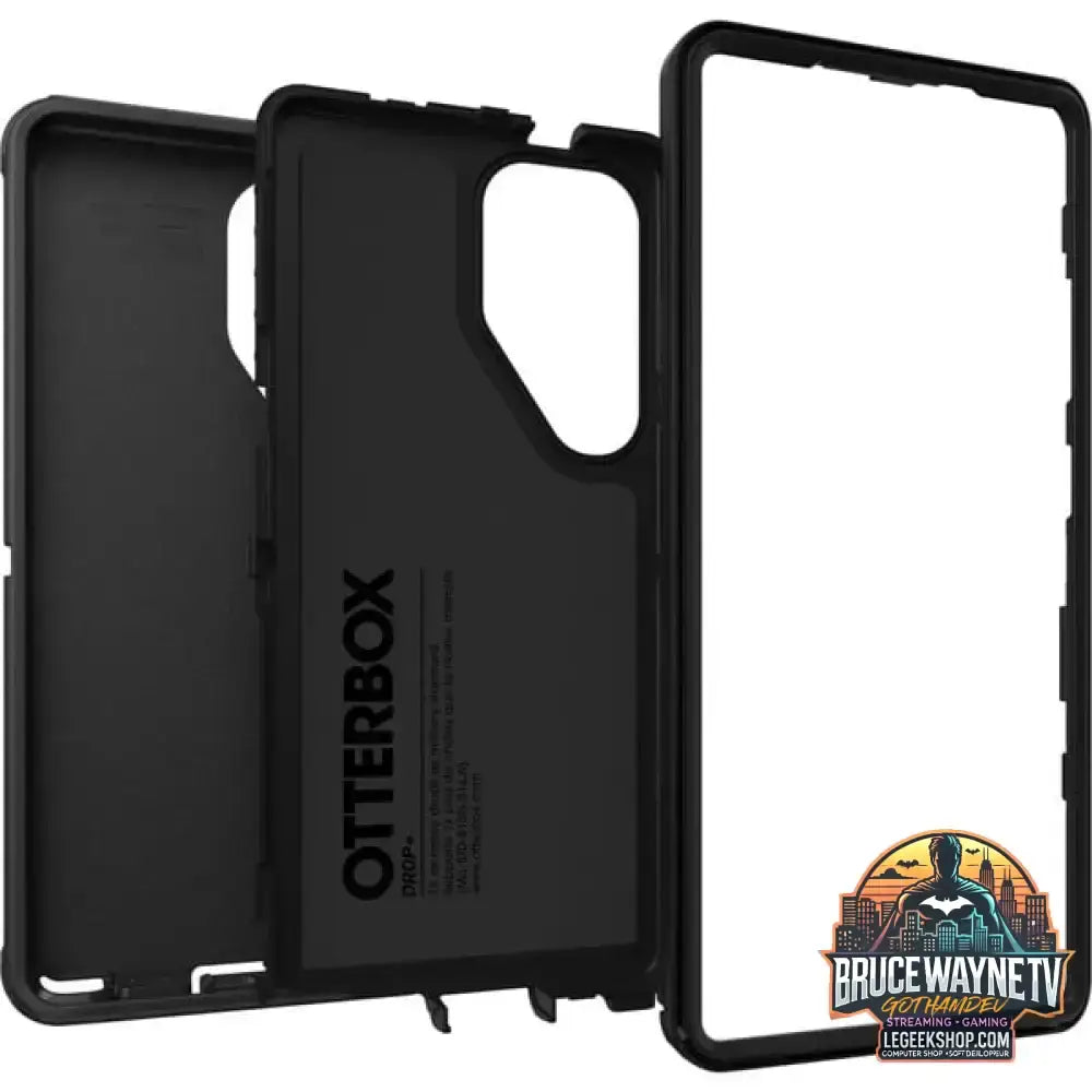 Otterbox Defender, Handyhülle schwarz, Samsung Galaxy S25 Ultra - Feature: Aussparung für Kamera - vue 3