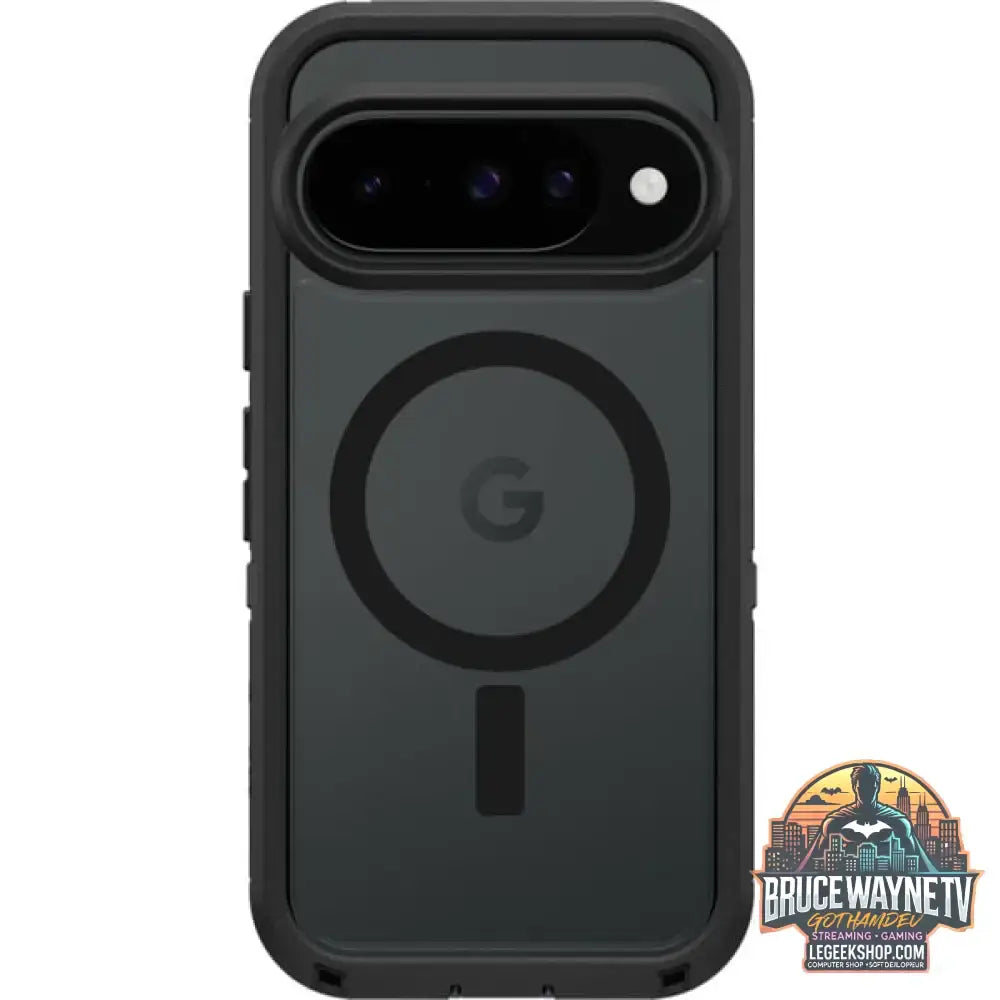 Otterbox Defender Pro XT, Handyhülle transparent/schwarz, Google Pixel 10/10 Pro, Pixelsnap - Feature: Aussparung für Kamera - vue 2