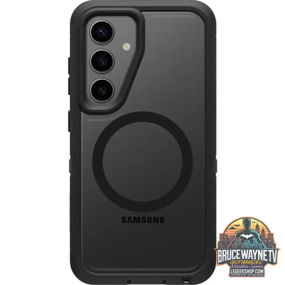 Otterbox Defender XT, Handyhülle transparent/schwarz, Samsung Galaxy S25, mit Magneten - Otterbox - vue 5