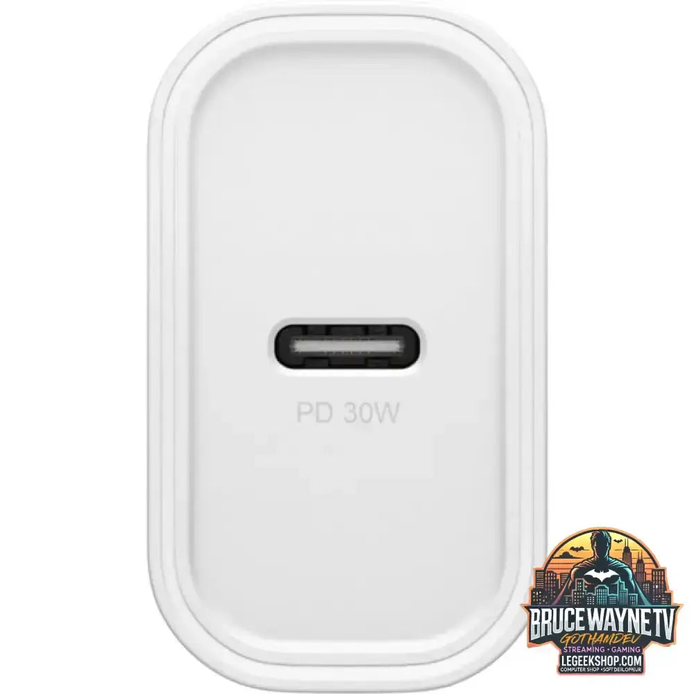 Otterbox EU Wand-Schnelladegerät Wall Charger 30W weiß, USB Power Delivery 3.0, USB-C - Otterbox - vue 3
