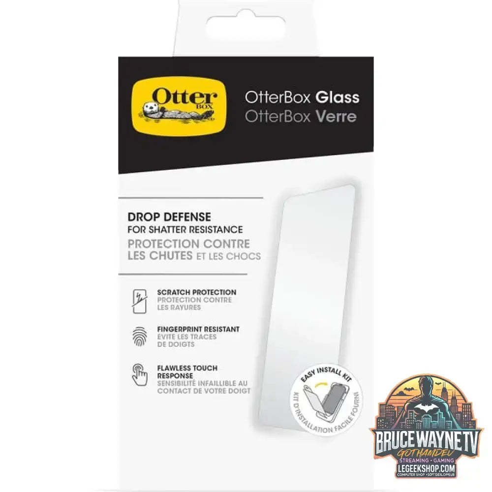 Otterbox Glass, Schutzfolie transparent, iPhone 15 Pro Max - Beschaffenheit: Glänzend - vue 4