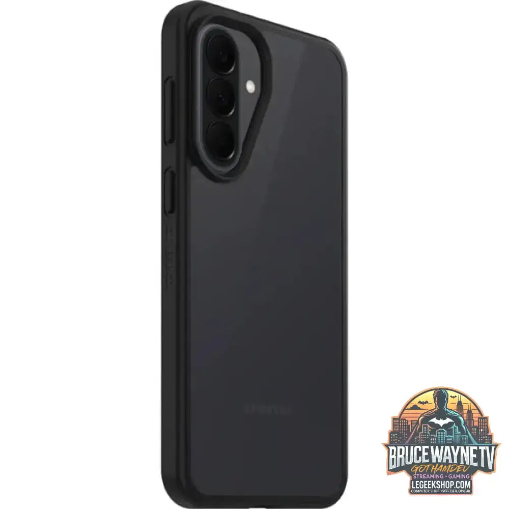Otterbox React, Handyhülle transparent/schwarz, Samsung Galaxy A37 5G - Feature: Aussparung für Kamera - vue 3