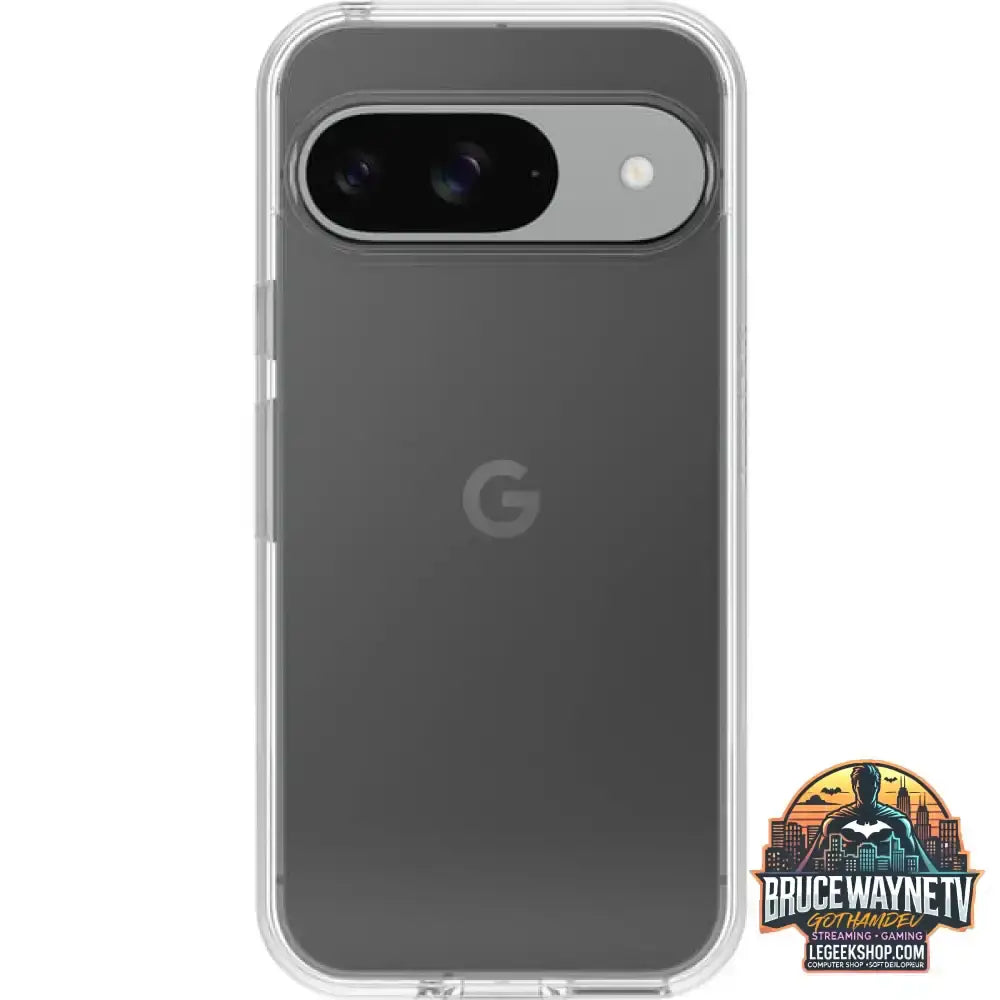 Otterbox Symmetry Clear, Handyhülle transparent, Google Pixel 9, Pixel 9 Pro - Feature: Aussparung für Kamera - vue 3