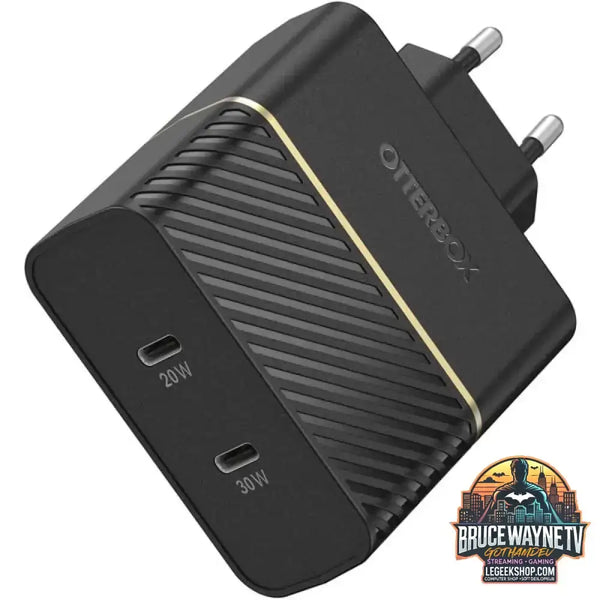 Otterbox USB-C Wand-Schnellladegerät, 50W Combined schwarz - Stromquelle: Steckdose