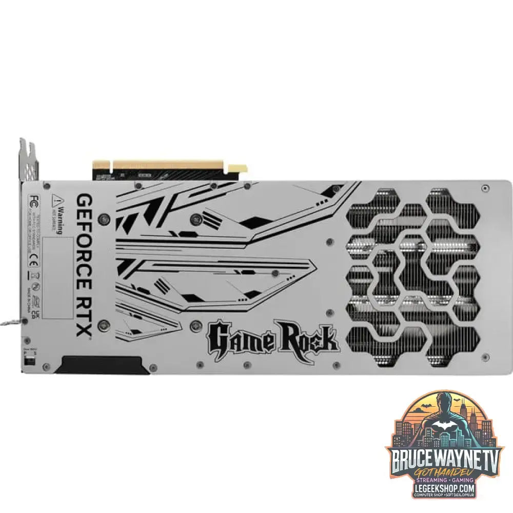 Palit GeForce RTX 4070 Ti GameRock Classic, carte graphique DLSS 3, 3x DisplayPort, 1x HDMI 2.1 - Palit - vue 6