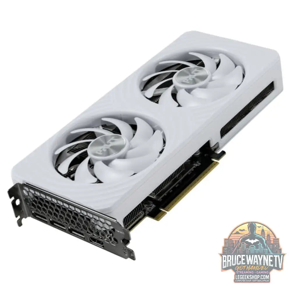 Palit GeForce RTX 5060 Ti OC WHITE 16GB, carte graphique blanc, DLSS 4, 3x DisplayPort, 1x HDMI 2.1 - Palit - vue 7