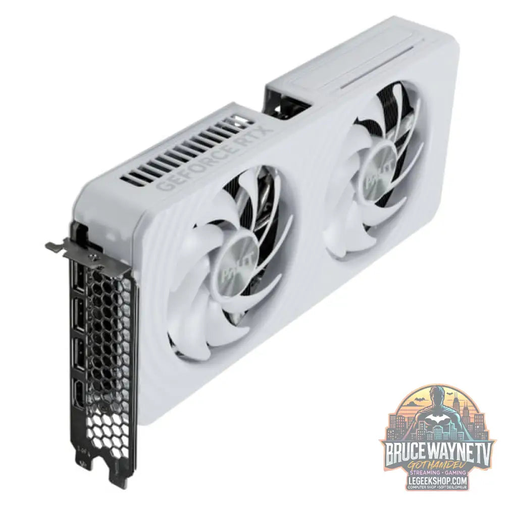 Palit GeForce RTX 5060 Ti OC WHITE 16GB, carte graphique blanc, DLSS 4, 3x DisplayPort, 1x HDMI 2.1 - Palit - vue 6