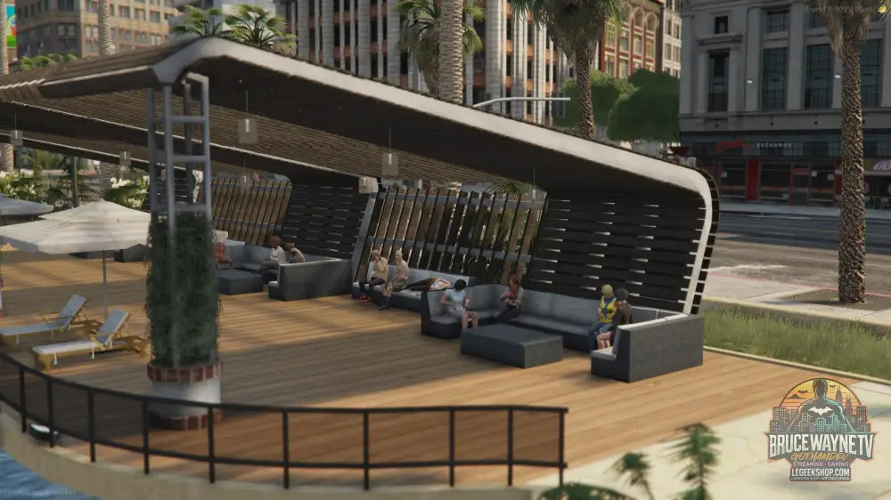 Parc Las Palmas — détail FiveM MLO, vue 7, LeGeekShop