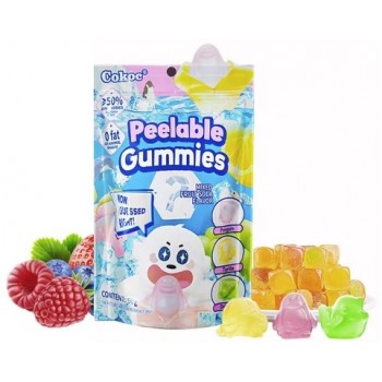 Peeling Gummies Mixed Fruits Soda 60 Gr x 50