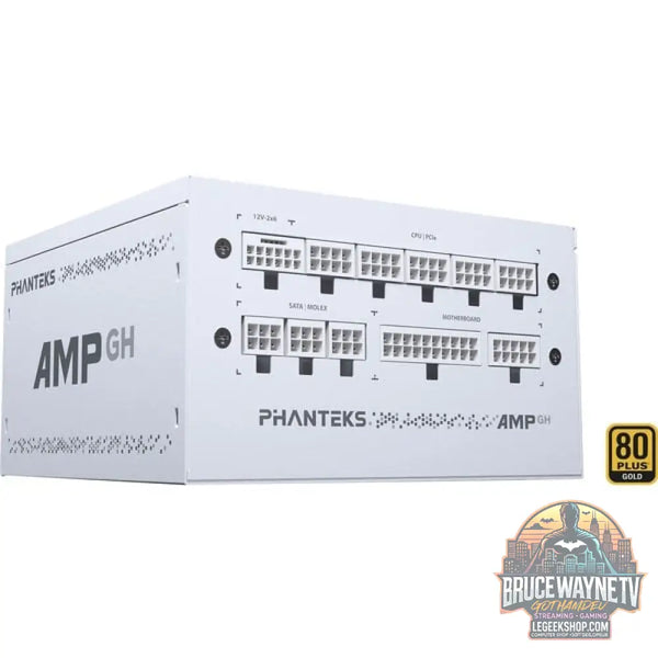 Phanteks AMP GH 750W ATX3.1 White, alimentation PC - Phanteks