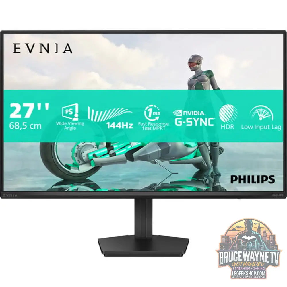 Philips Evnia 27M2N3200NF, Gaming-Monitor - vue 2