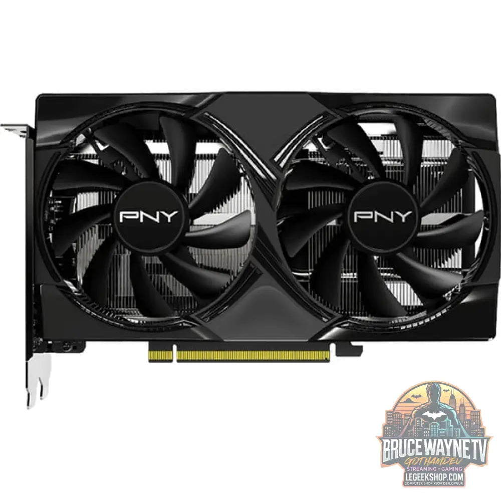 PNY GeForce RTX 5050 Dual Fan, carte graphique DLSS 4, 3x DisplayPort, 1x HDMI 2.1 - PNY - vue 3