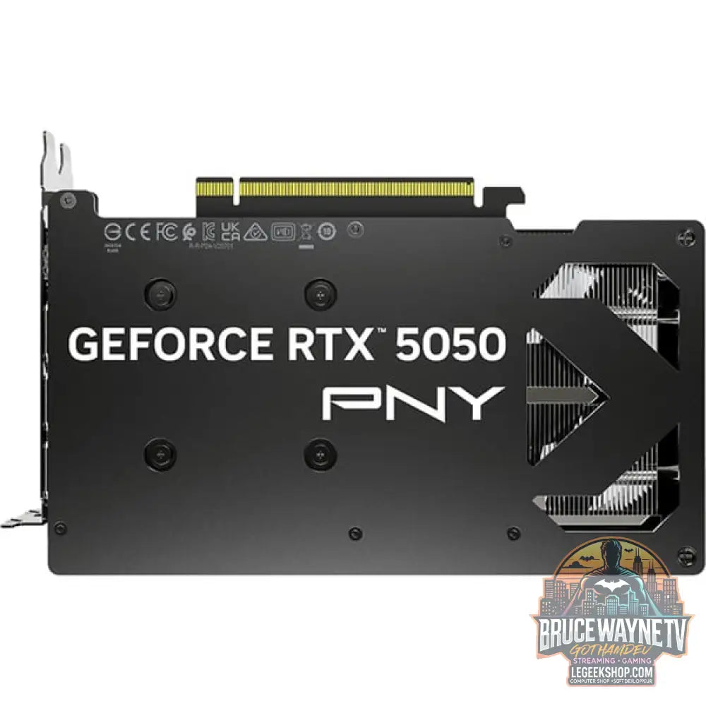 PNY GeForce RTX 5050 Dual Fan, carte graphique DLSS 4, 3x DisplayPort, 1x HDMI 2.1 - PNY - vue 9