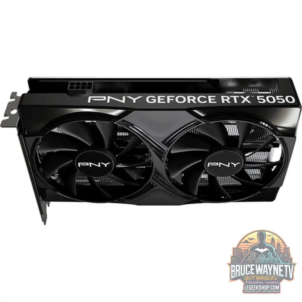 PNY GeForce RTX 5050 Dual Fan, carte graphique DLSS 4, 3x DisplayPort, 1x HDMI 2.1 - PNY - vue 5