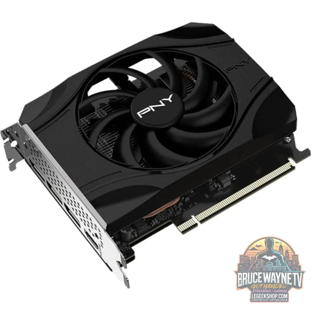 PNY GeForce RTX 5050 Single Fan, carte graphique DLSS 4, 3x DisplayPort, 1x HDMI 2.1 - PNY - vue 2