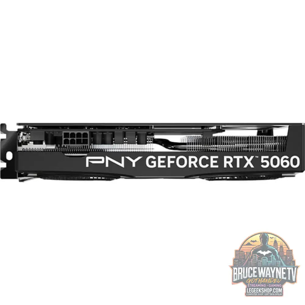 PNY GeForce RTX 5060 Dual Fan OC, carte graphique DLSS 4, 3x DisplayPort, 1x HDMI 2.1 - PNY - vue 7