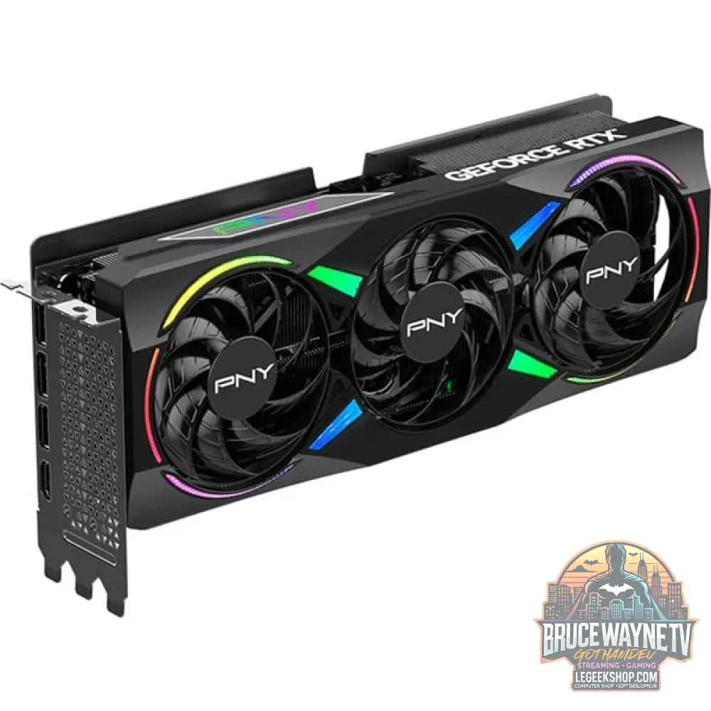 PNY GeForce RTX 5070 Ti ARGB OC, carte graphique DLSS 4, 3x DisplayPort, 1x HDMI 2.1 - PNY - vue 5