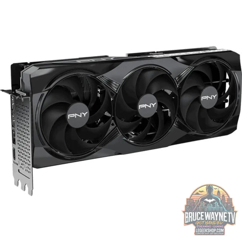 PNY GeForce RTX 5080 OC, carte graphique DLSS 4, 3x DisplayPort, 1x HDMI 2.1 - PNY - vue 3