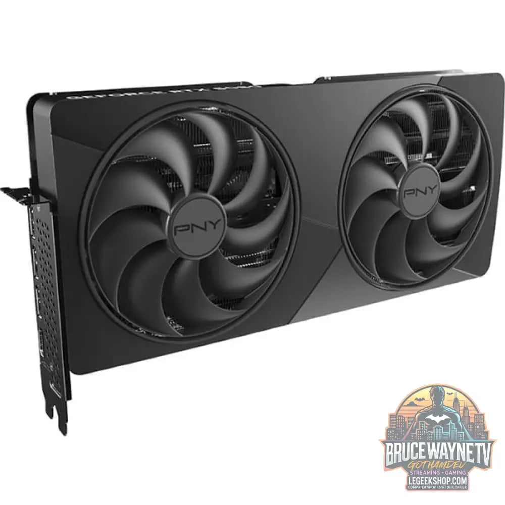 PNY GeForce RTX 5080 Slim OC, carte graphique DLSS 4, 3x DisplayPort, 1x HDMI 2.1 - PNY - vue 3