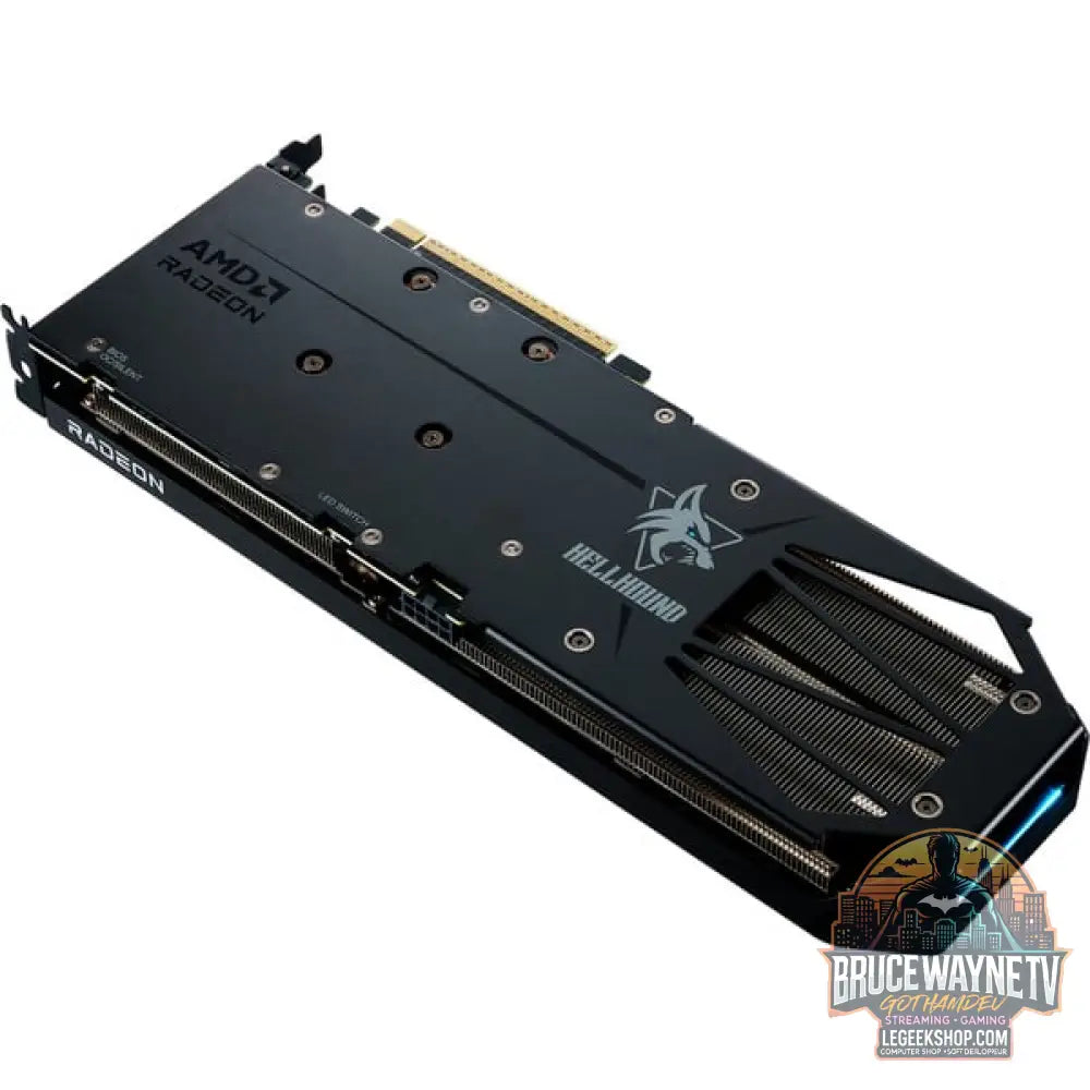 PowerColor Radeon RX 9060 XT Hellhound 16GB, carte graphique - PowerColor - vue 6