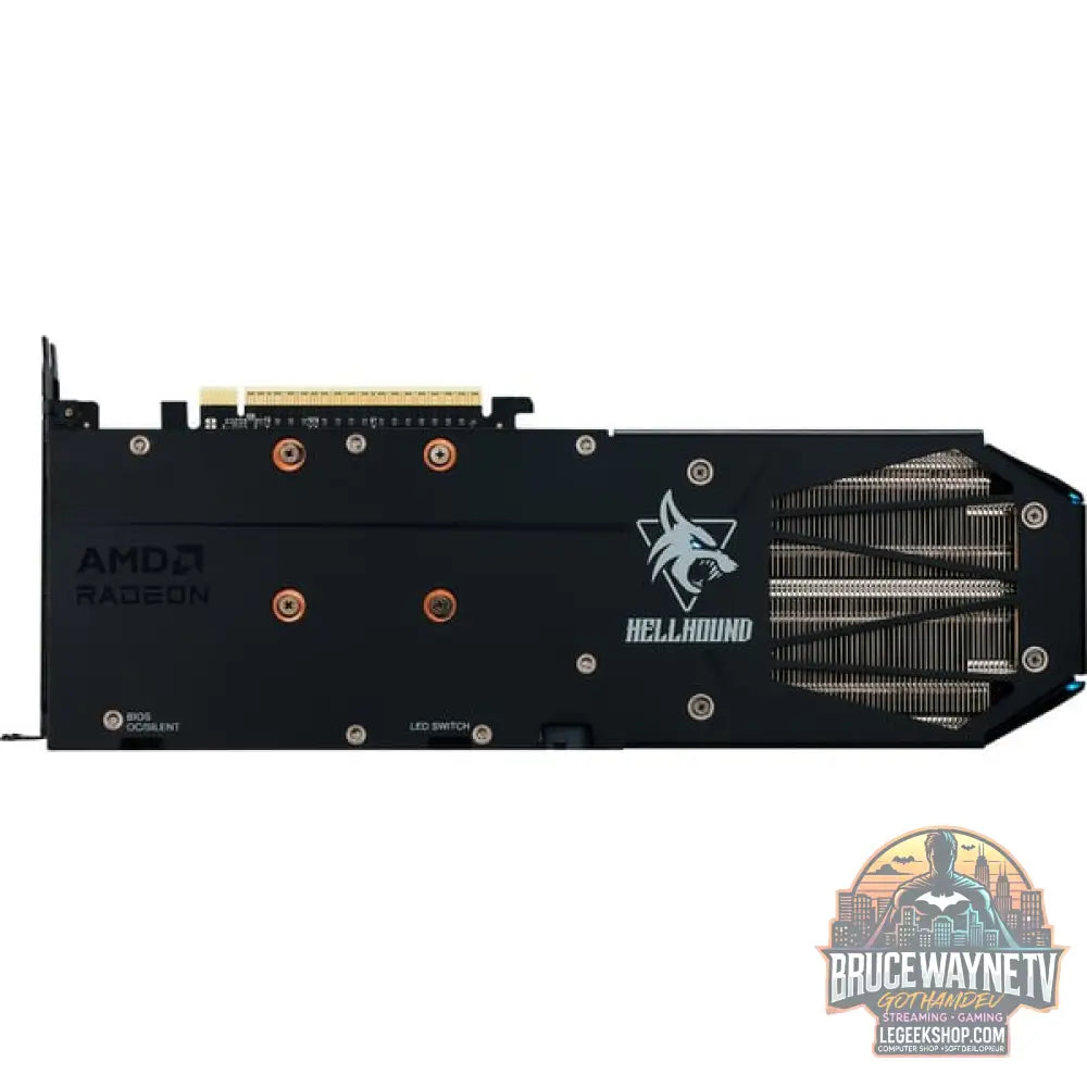 PowerColor Radeon RX 9060 XT Hellhound 16GB, carte graphique - PowerColor - vue 4