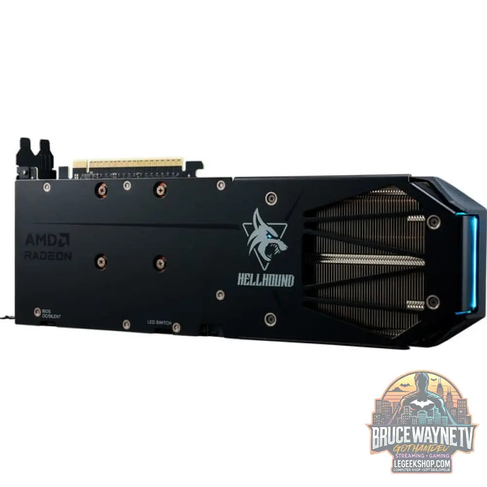 PowerColor Radeon RX 9060 XT Hellhound 16GB, carte graphique - PowerColor - vue 5