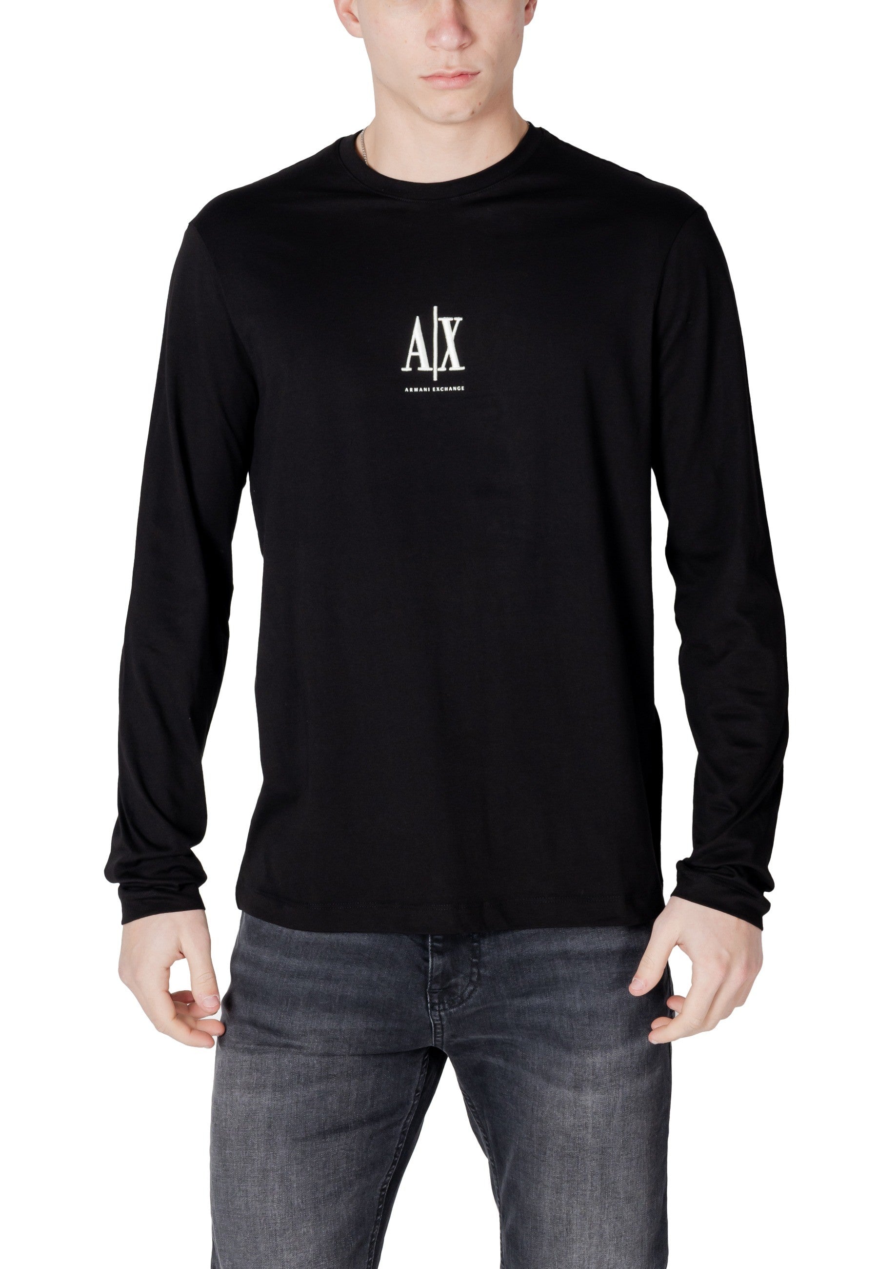 Armani Exchange T-shirt homme — black · 483856