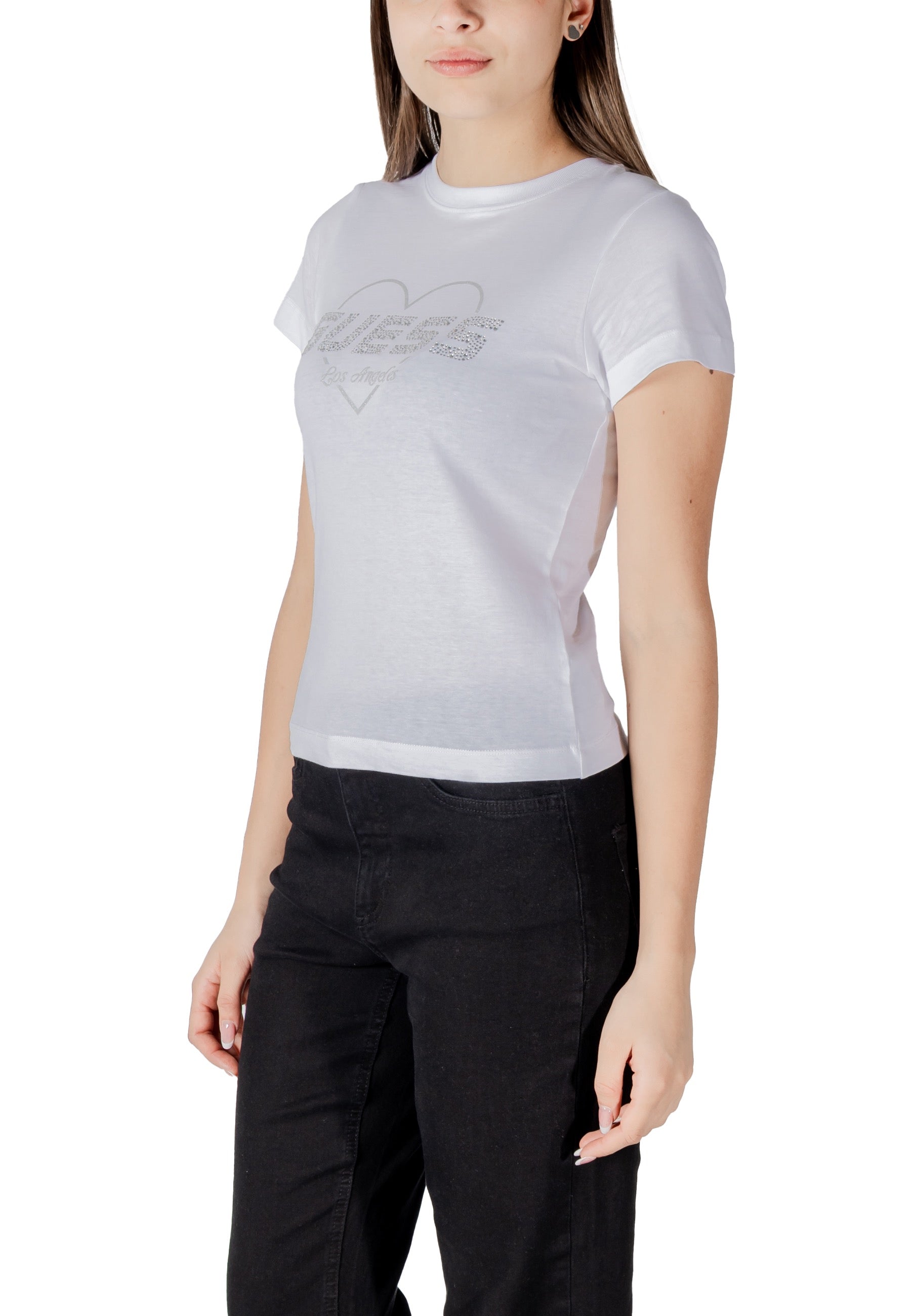 Guess Active T-shirt femme — white