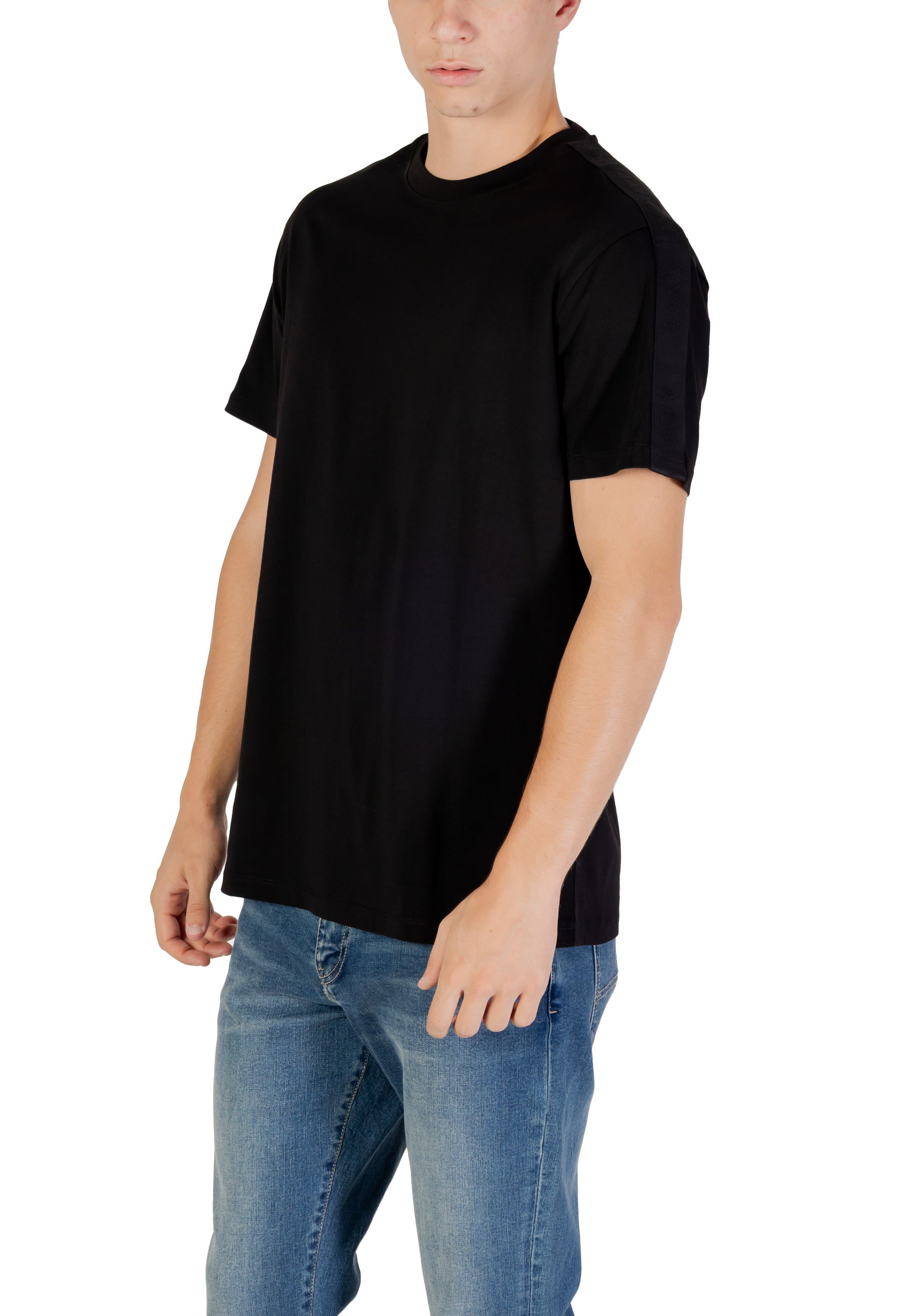 Armani Exchange T-shirt homme — black