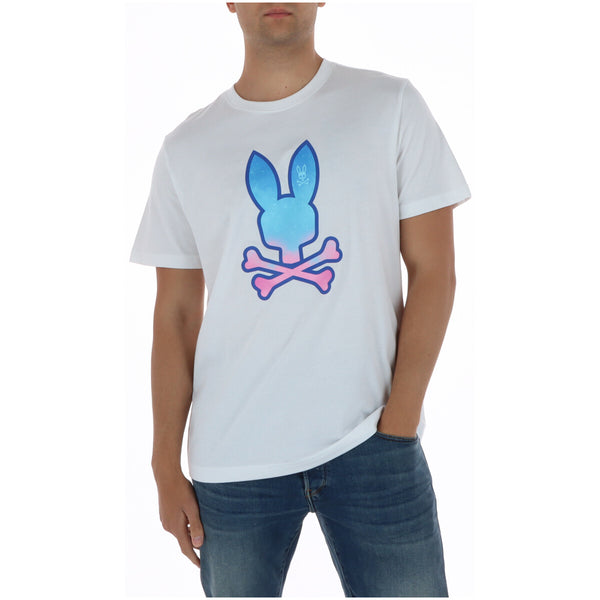 Psycho Bunny T-shirt homme — white · 519306