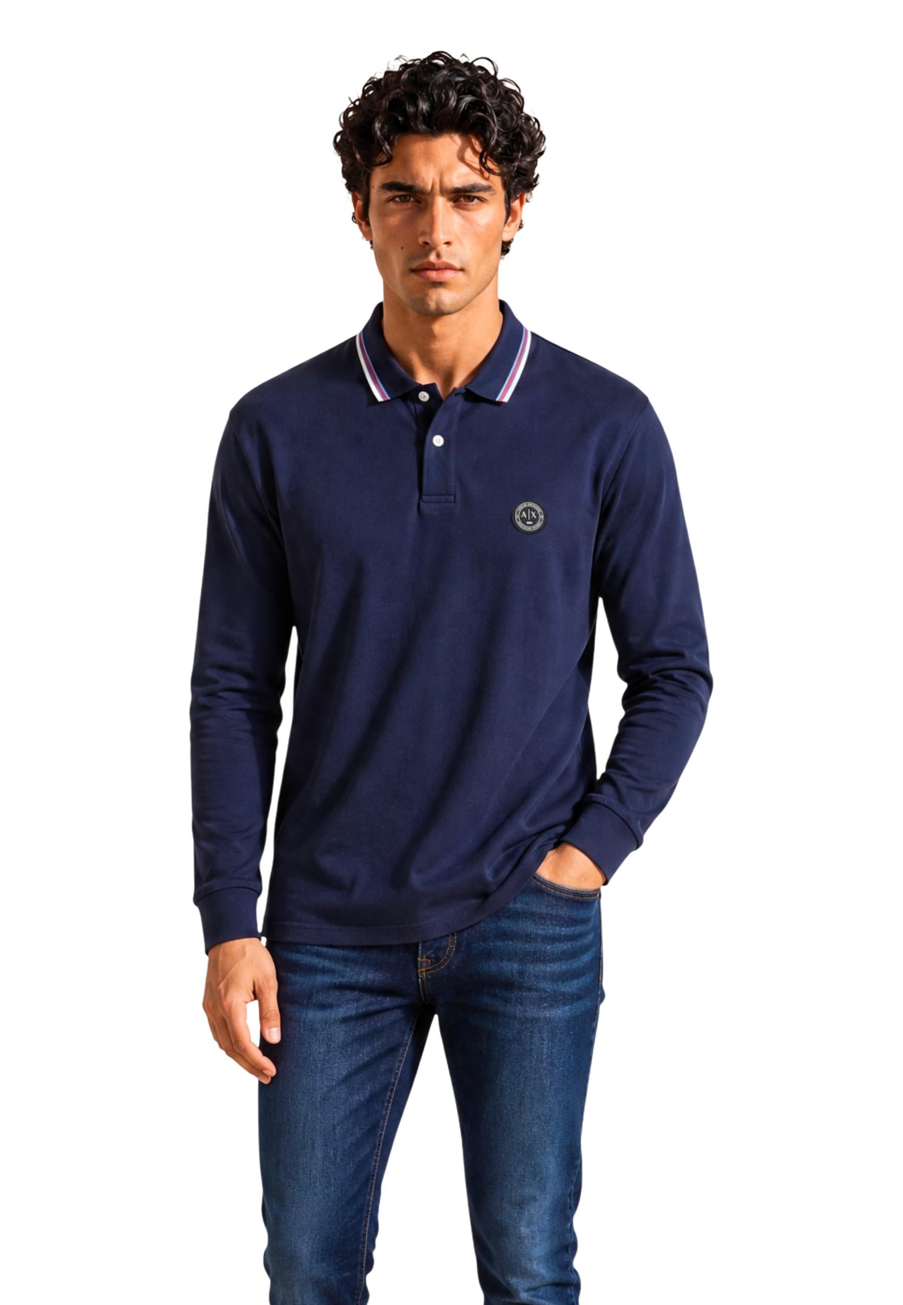 Armani Exchange Polo homme — blue · 2476767