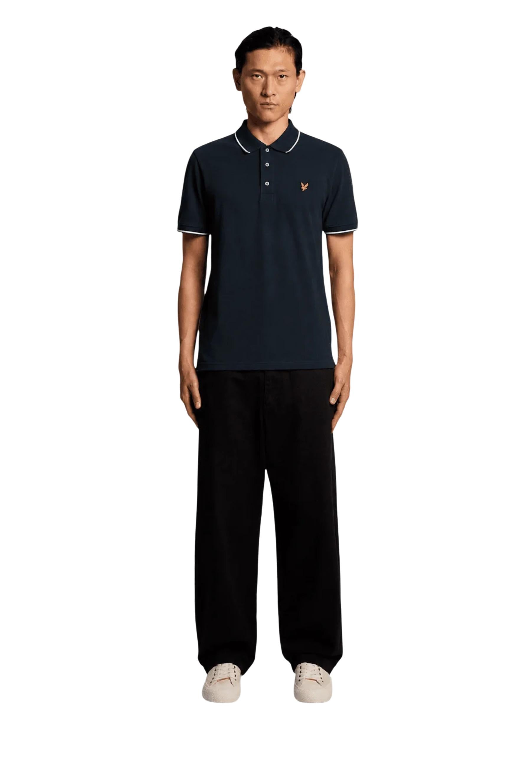 Lyle & Scott Polo homme — blue