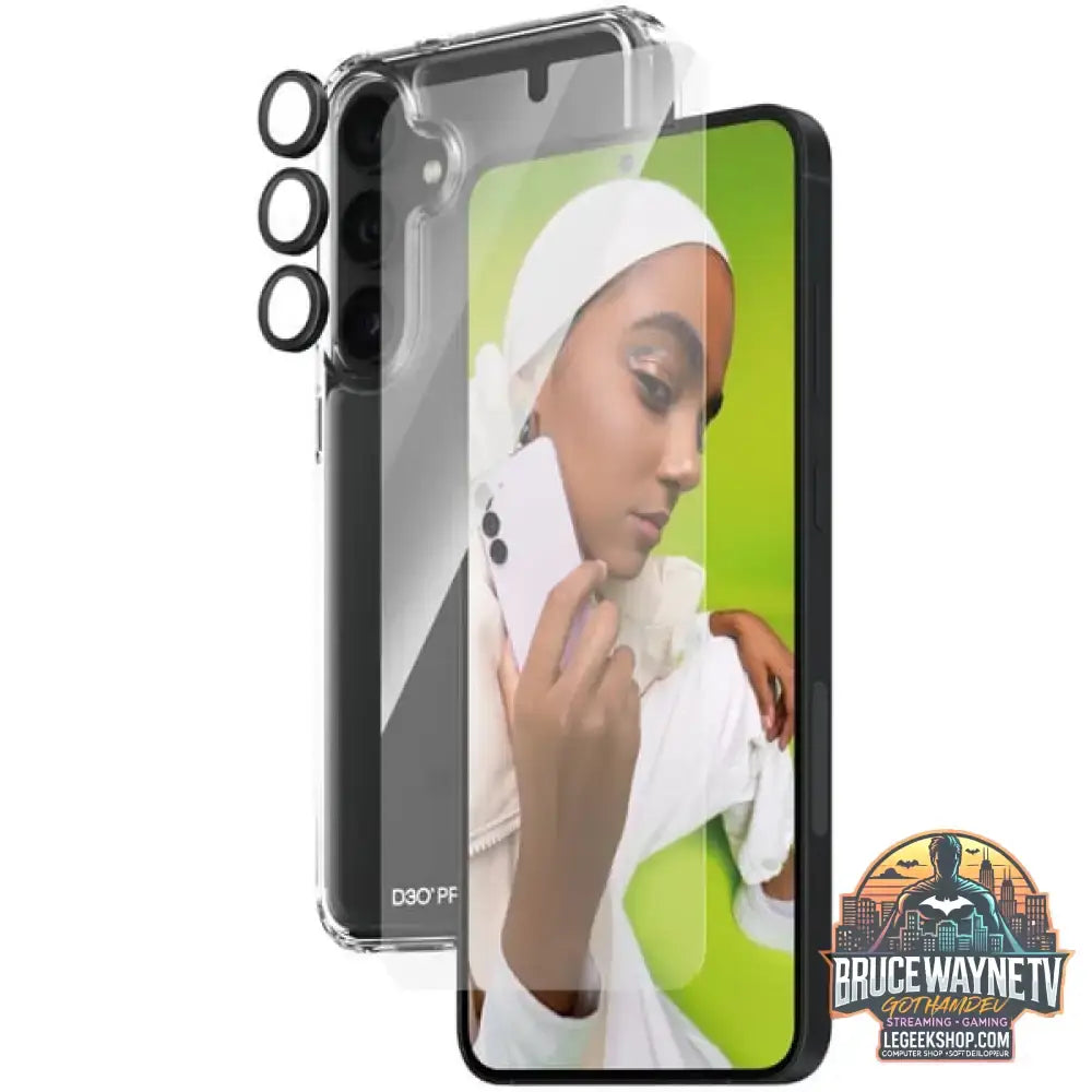 PanzerGlass 3-in-1 Schutz Set transparent, Samsung Galaxy S24 Plus, EasyAligner - PanzerGlass - vue 3