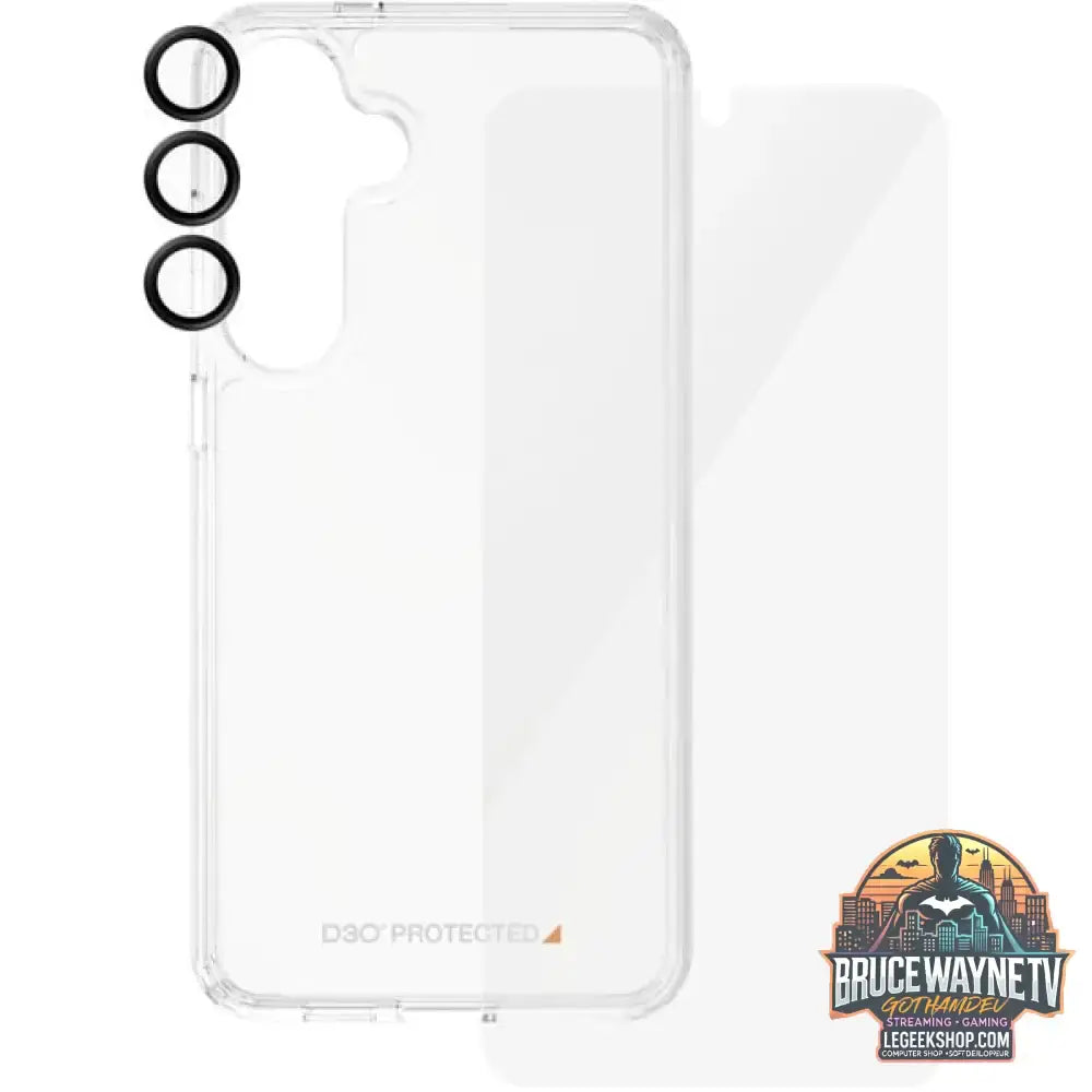 PanzerGlass 3-in-1 Schutz Set transparent, Samsung Galaxy S24 Plus, EasyAligner - PanzerGlass - vue 2