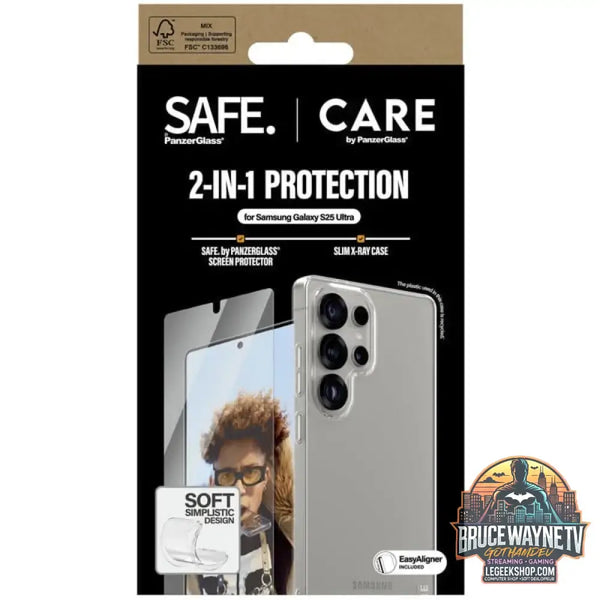 PanzerGlass Fashion 2-in-1 Set transparent, Samsung Galaxy S25 Ultra - PanzerGlass