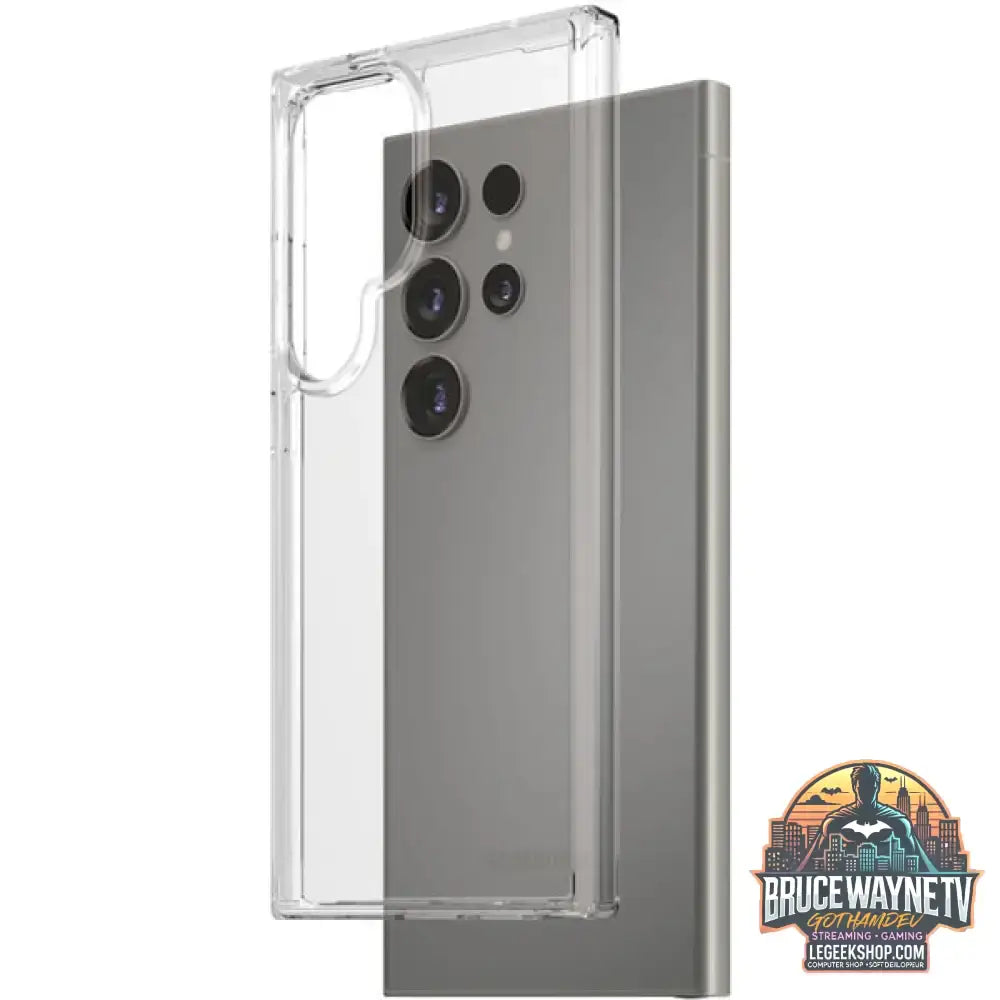 PanzerGlass HardCase, Handyhülle transparent, Samsung Galaxy S24 Ultra - PanzerGlass - vue 3