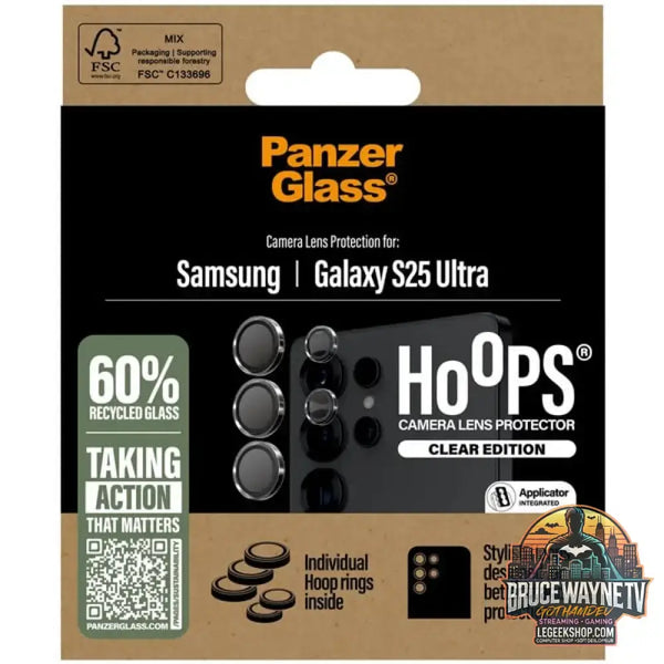 PanzerGlass Hoops Kameraschutz, Schutzfolie transparent, Samsung Galaxy S25 Ultra - PanzerGlass