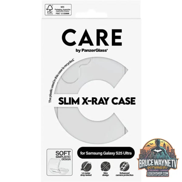 PanzerGlass Slim X-Ray Case, Handyhülle transparent, Samsung Galaxy S25 Ultra - PanzerGlass