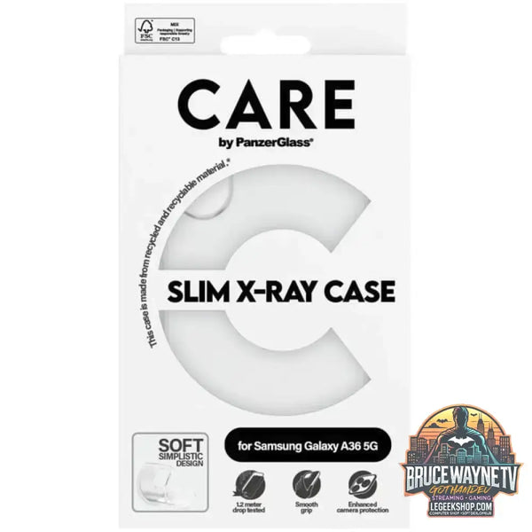 PanzerGlass Slim X-Ray Case, Handyhülle transparent, Samsung Galaxy A36 5G - PanzerGlass