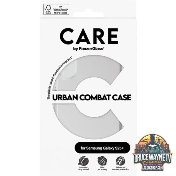 PanzerGlass Urban Combat Case, Handyhülle transparent, Samsung Galaxy S25+ - PanzerGlass