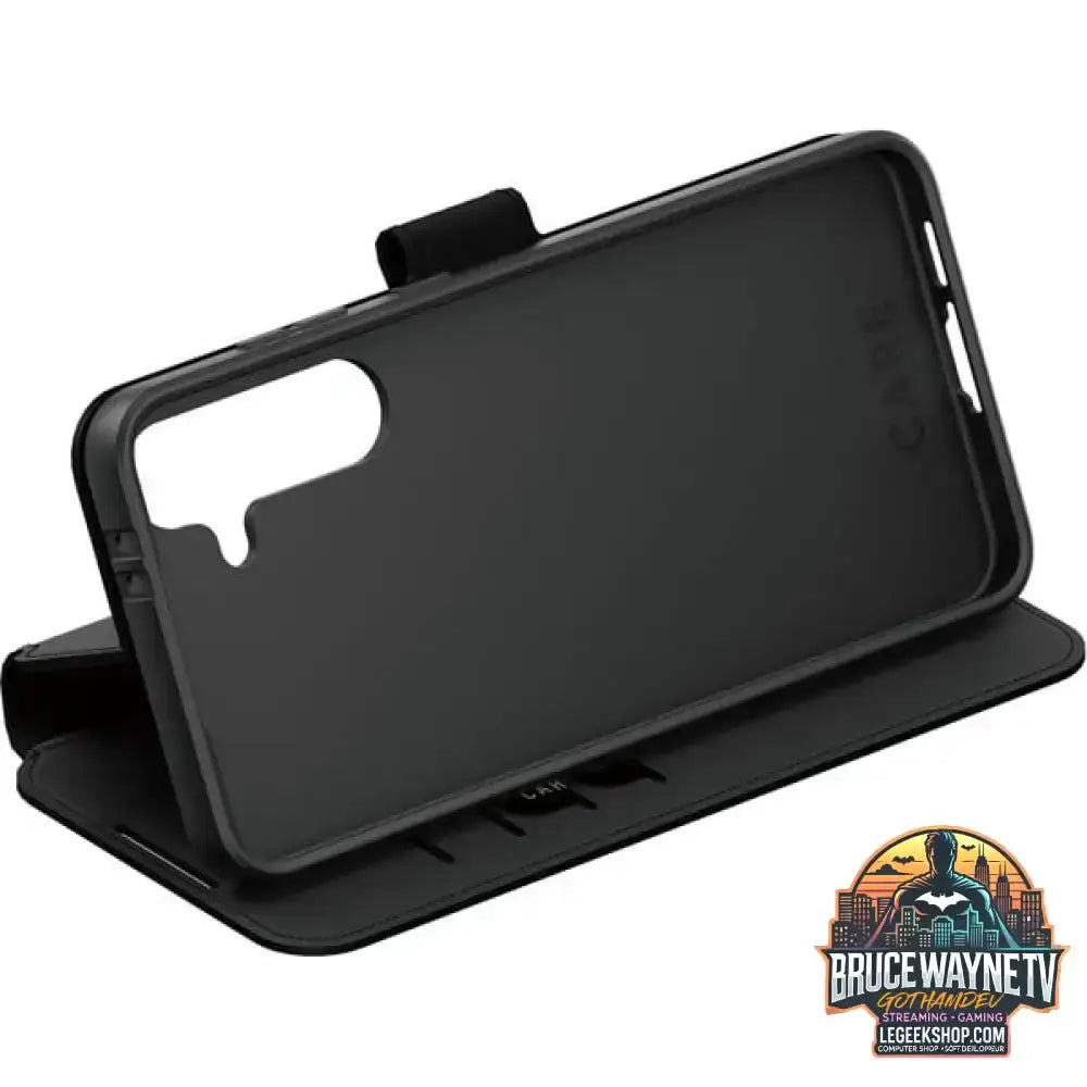 PanzerGlass Wallet Case mit Kickstand, Handyhülle schwarz, Samsung Galaxy S24 FE 5G - PanzerGlass - vue 3