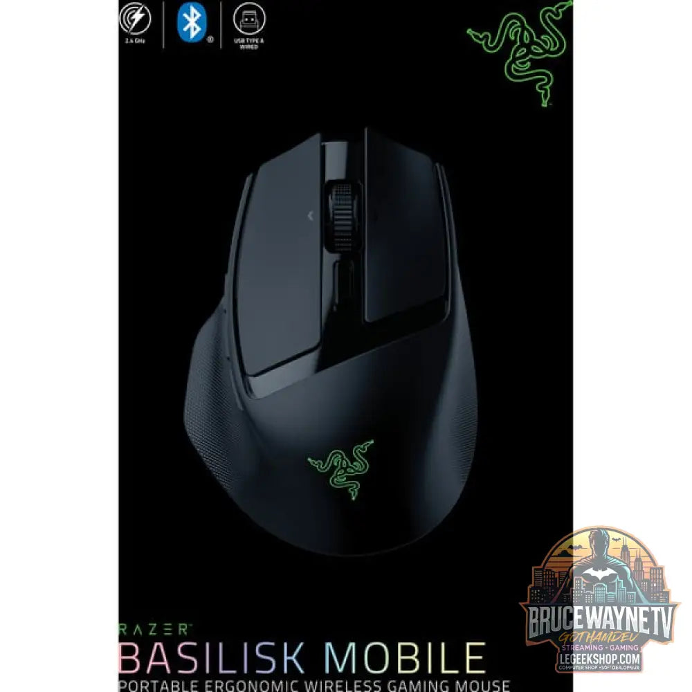 Razer Basilisk Mobile, souris gaming - vue 6