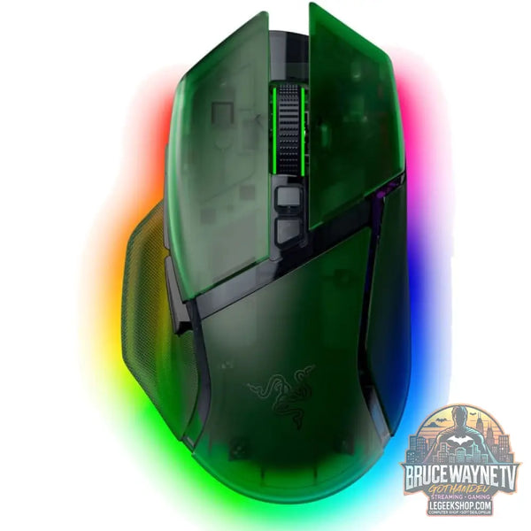 Razer Basilisk V3 Pro 35K - Phantom Green Edition, souris gaming