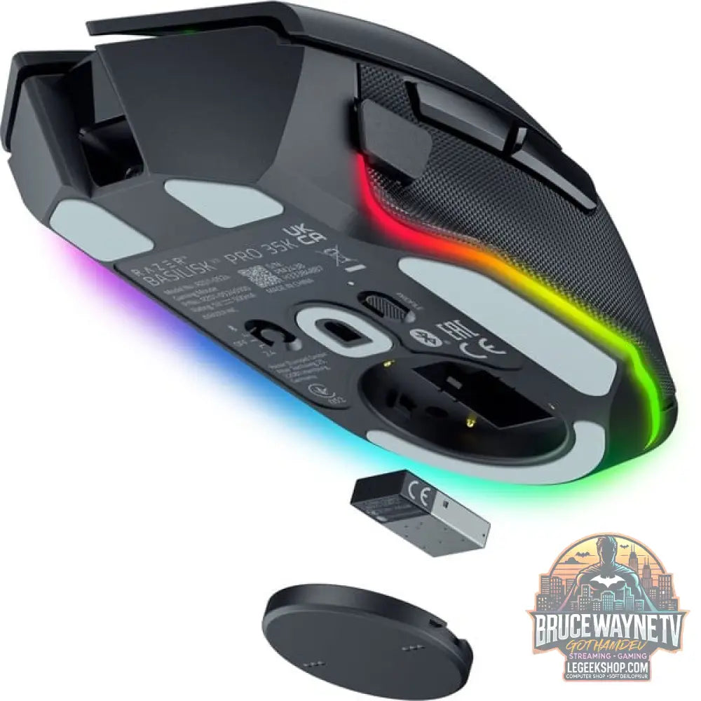 Razer Basilisk V3 Pro 35K, souris gaming - vue 6