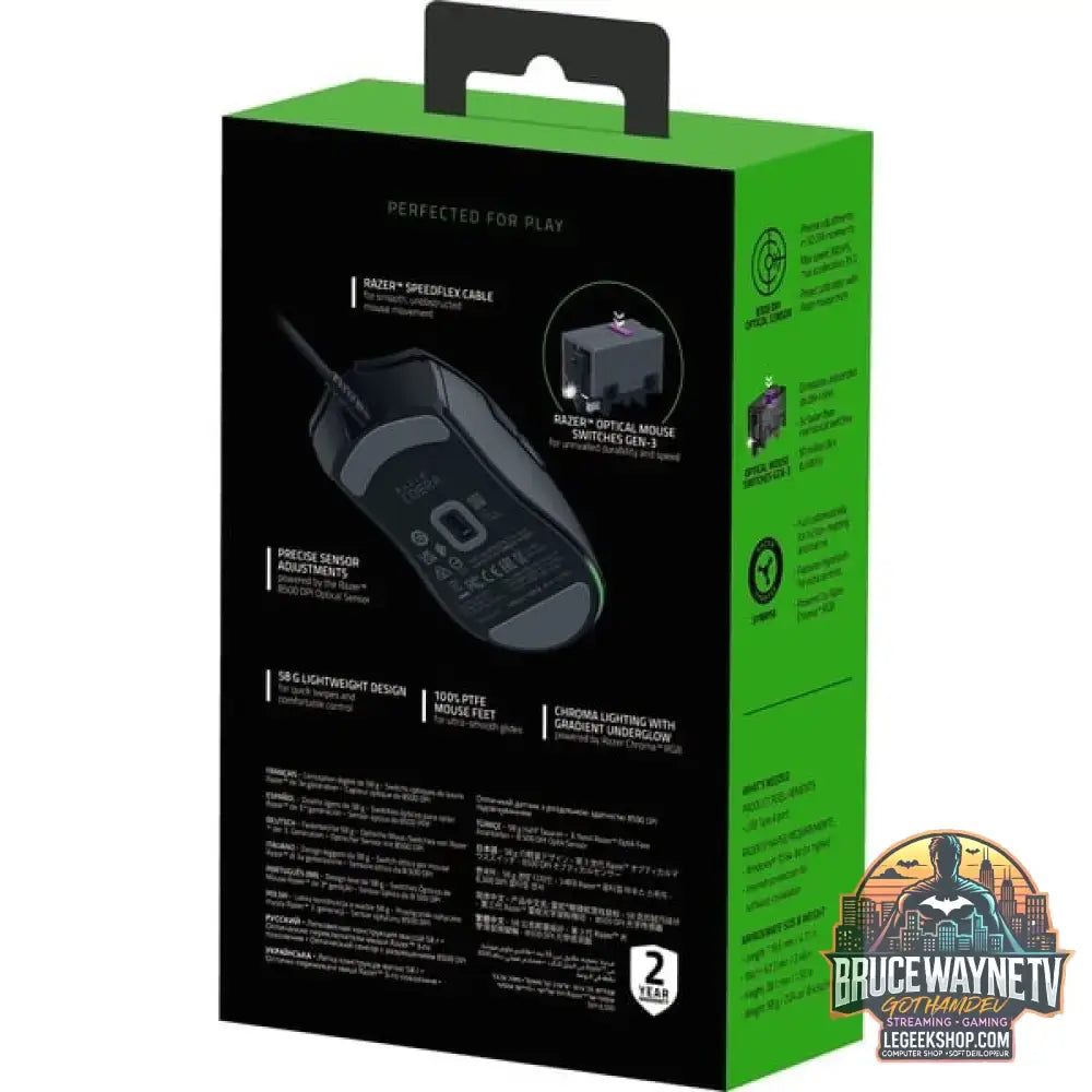 Razer Cobra, souris gaming - vue 6