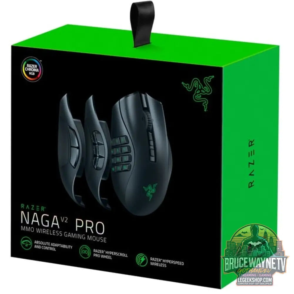 Razer Naga V2 Pro, souris gaming - vue 14