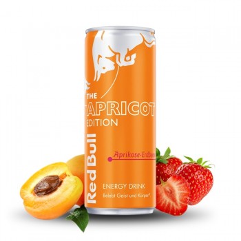 Red Bull Apricot Fraise Edition 250 ml x 24