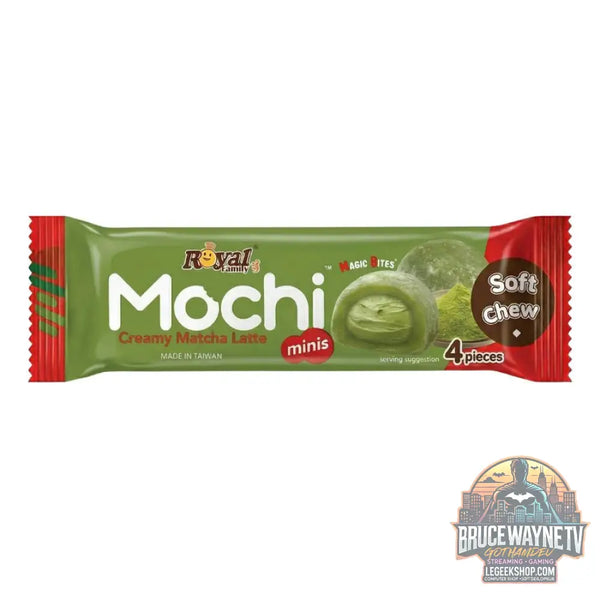 Royal Family Mochi Minis Matcha Latte mochi au goût de matcha de 40g (Paquet de 12) - Snacks & boissons importés