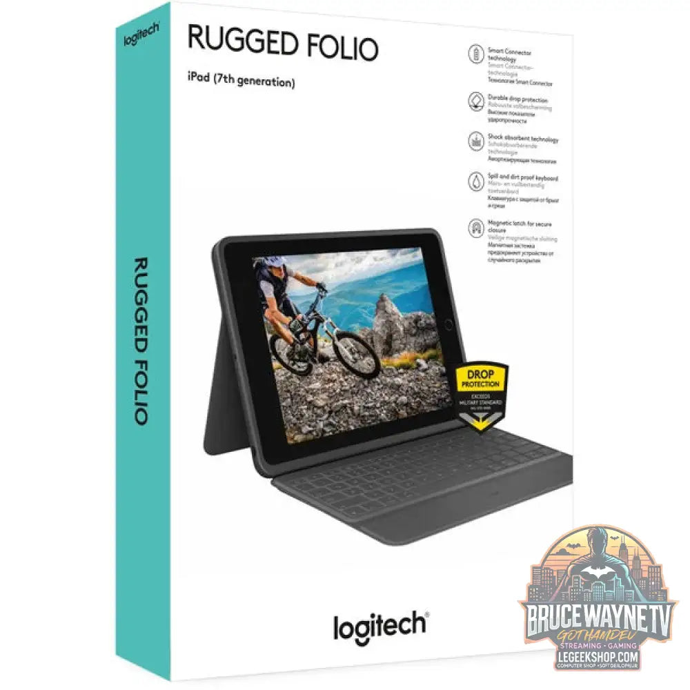 RUGGED FOLIO - Logitech - vue 9